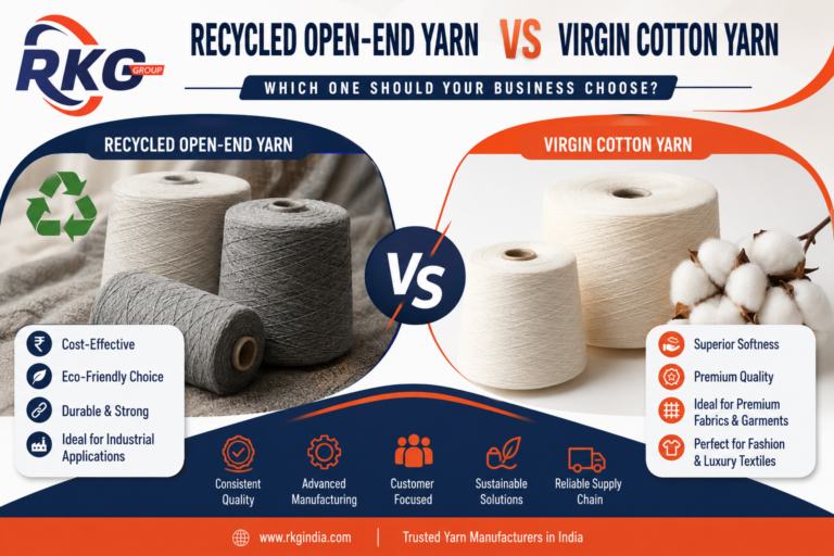 Recycled Open-End Yarn vs Virgin Cotton Yarn