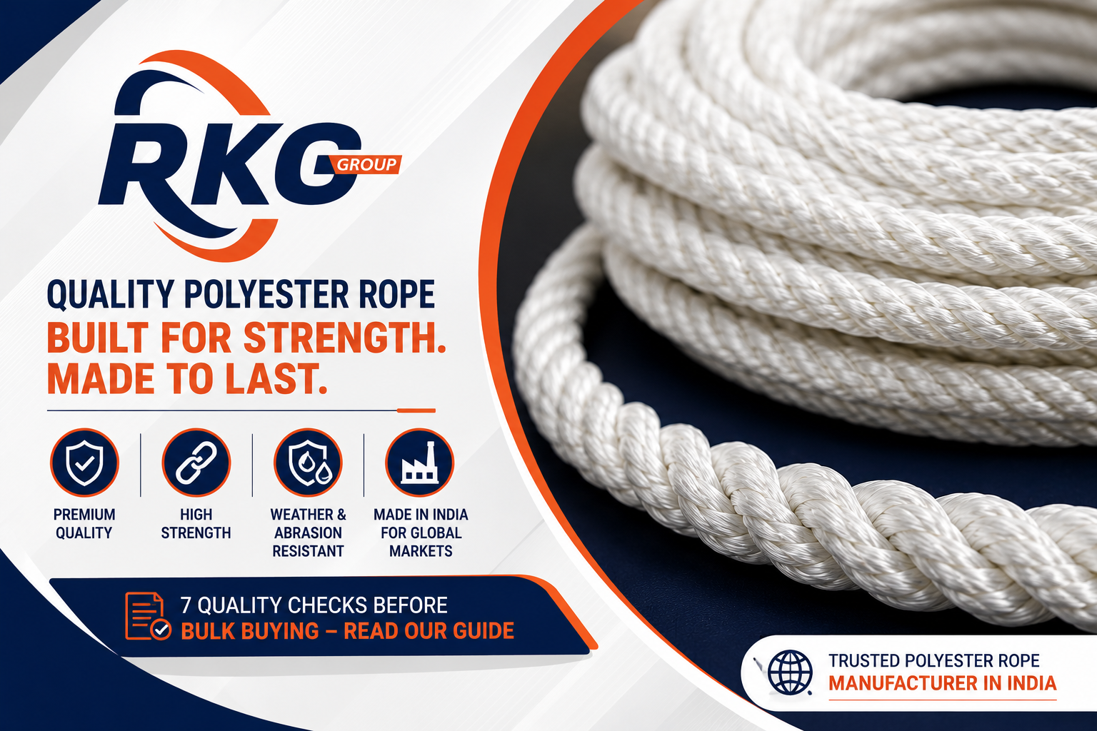 Polyester Rope Manufacturer in India