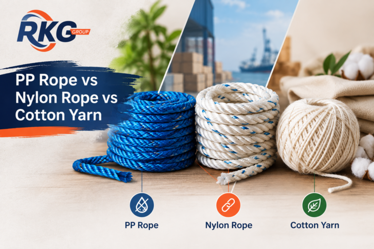 PP Rope vs Nylon vs Cotton Yarn:
